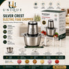 Silver Crest 3L Electric Chopper | Heavy-Duty 4-Blade Meat Grinder!