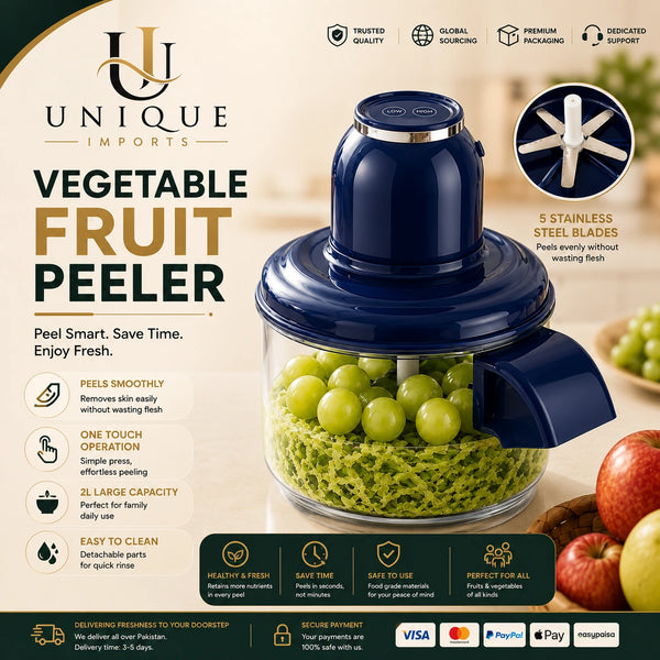 Professional Kitchen Peeler for Fruits & Vegetables!